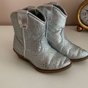 Silver Star Cowgirl Boots